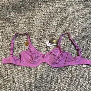 Wacoal Lace Bra Purple